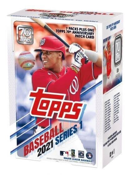 2021 Topps Series 1 Baseball Blaster Box