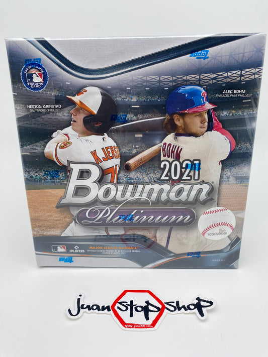 2021 Bowman Platinum Baseball Mega Box