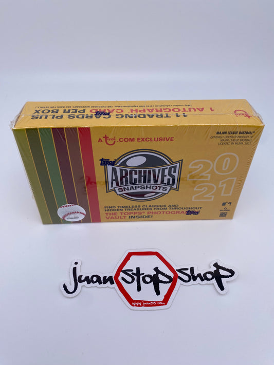 2021 Topps Archives Snapshots Baseball Box