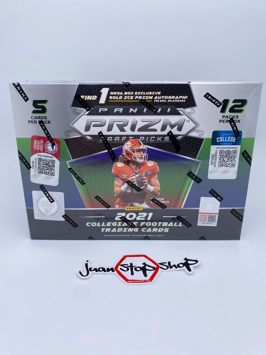 2021 Panini NFL Prizm Draft Picks Mega Box