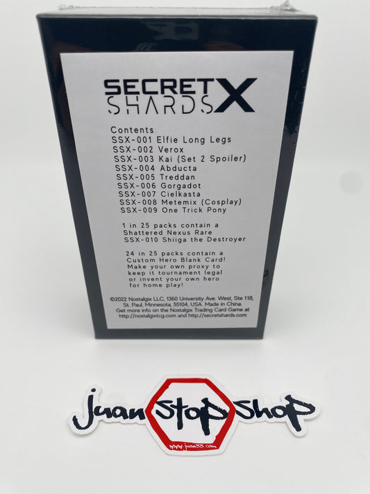 Nostalgix TCG - Secret Shards X - SSX NEW/SEALED!