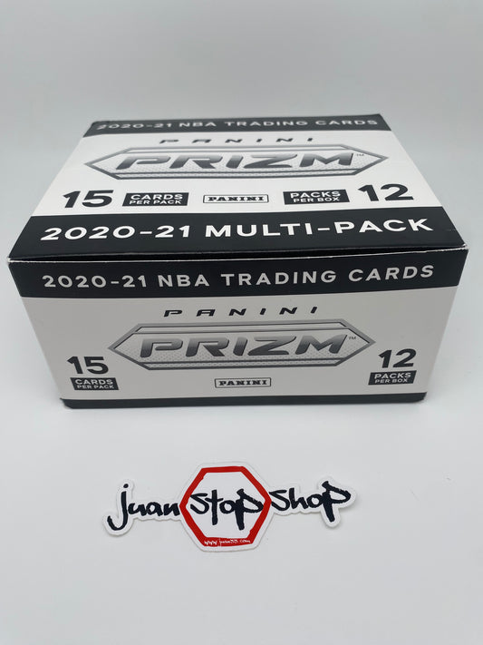 2020/21 Panini Prizm Basketball Cello Multi 12-Pack Box
