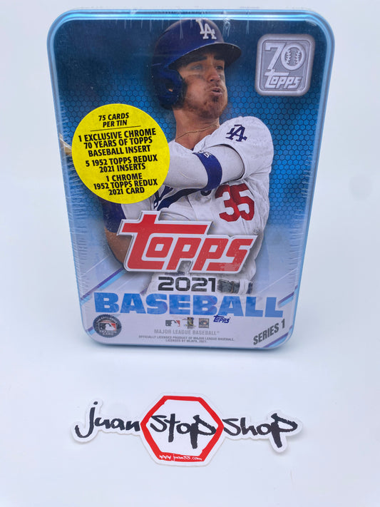 2021 Topps Series 1 Baseball Tin Sealed