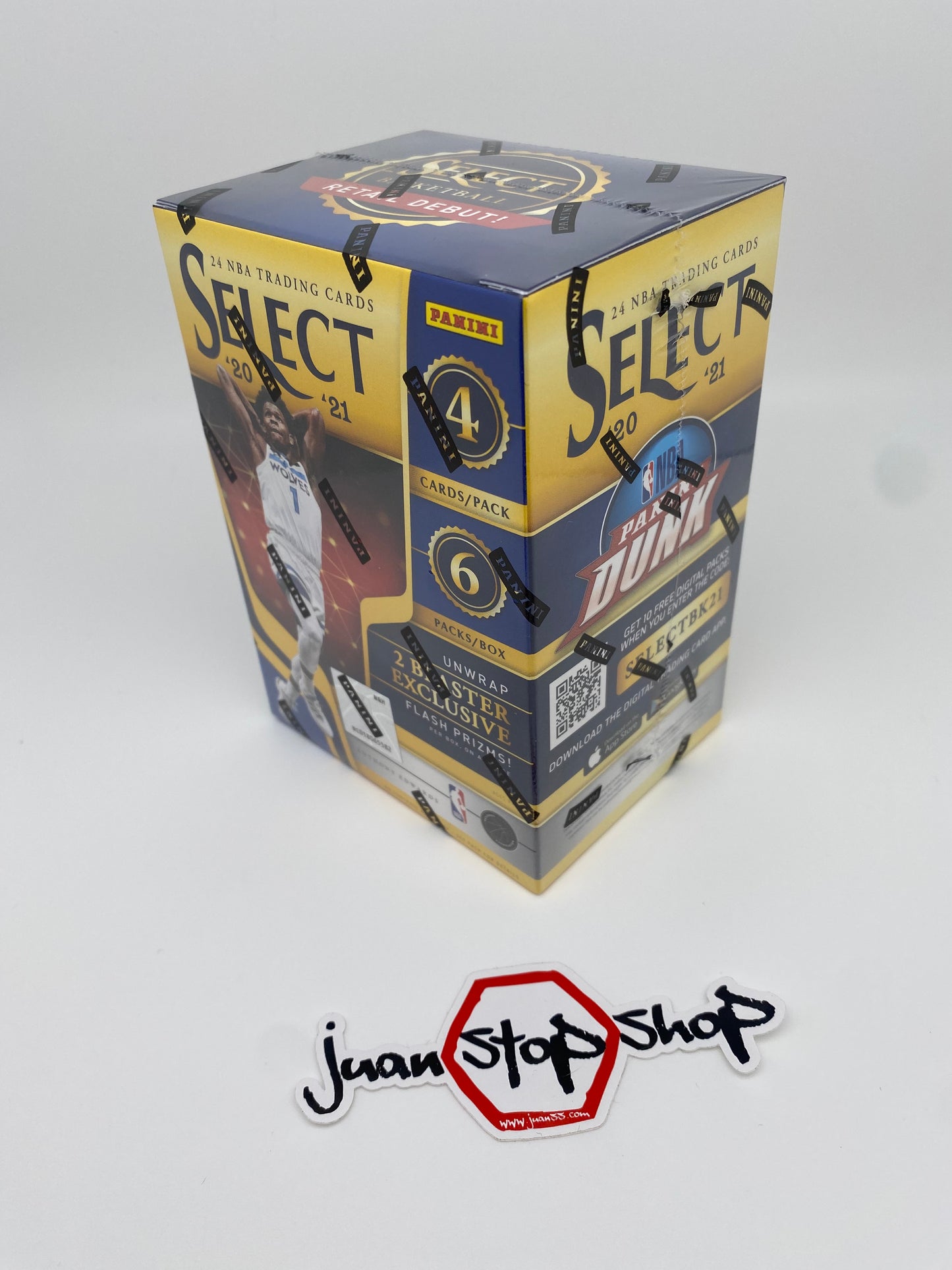 2020/21 Panini Select Basketball Blaster Box