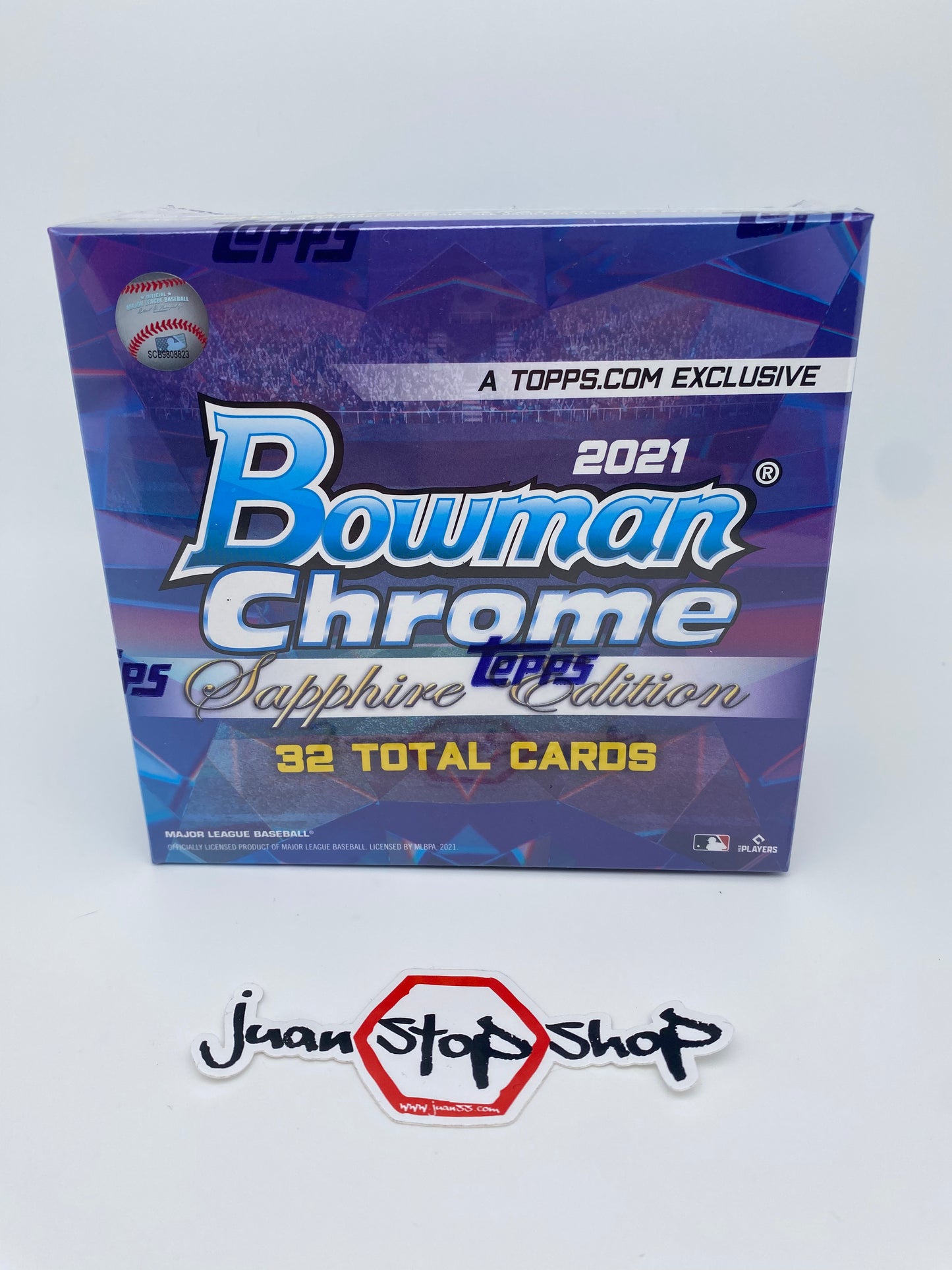 2021 Bowman Chrome Sapphire Edition Baseball Hobby Box