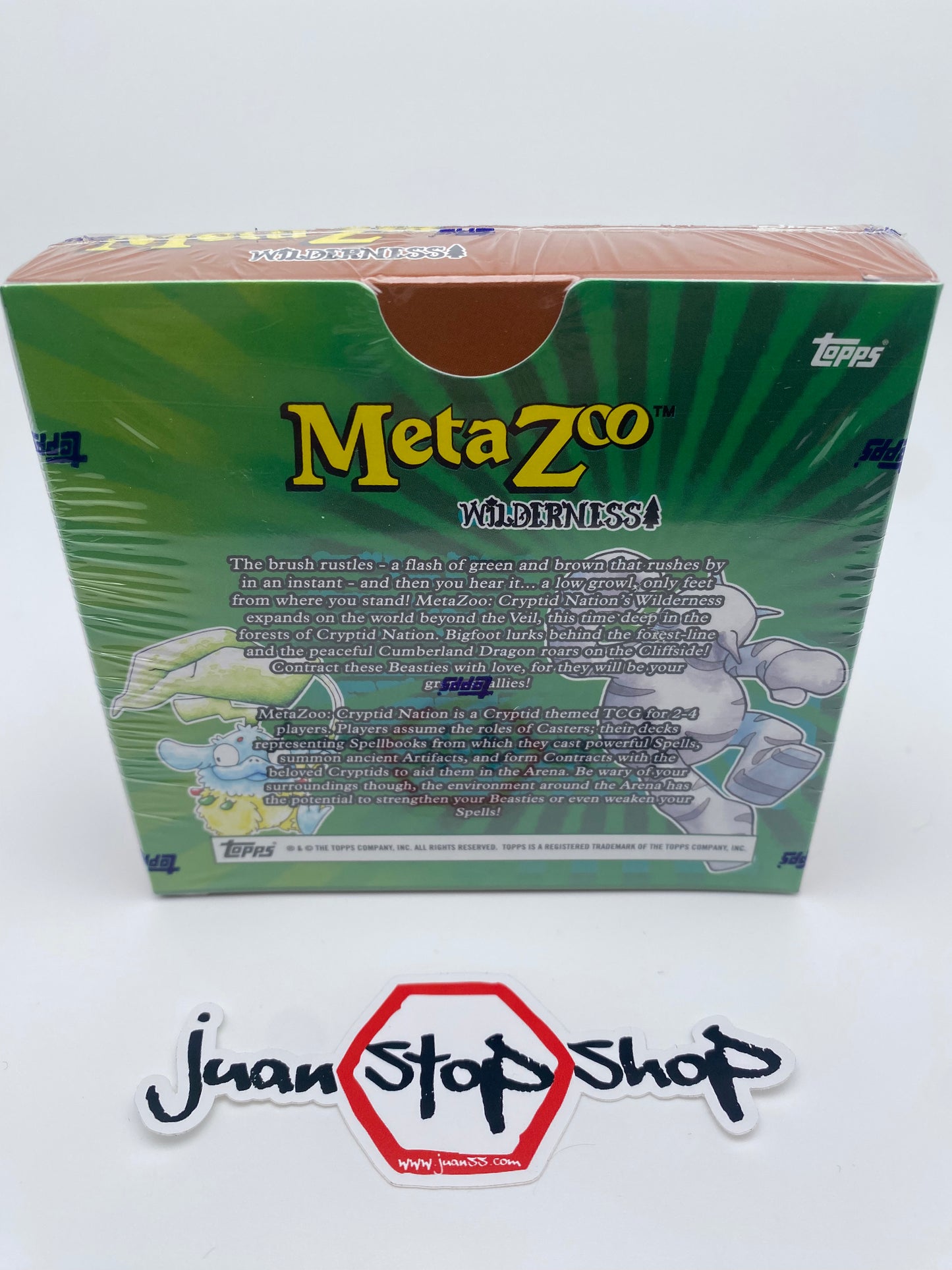 2022 Topps MetaZoo Wilderness Online Exclusive Hobby Box