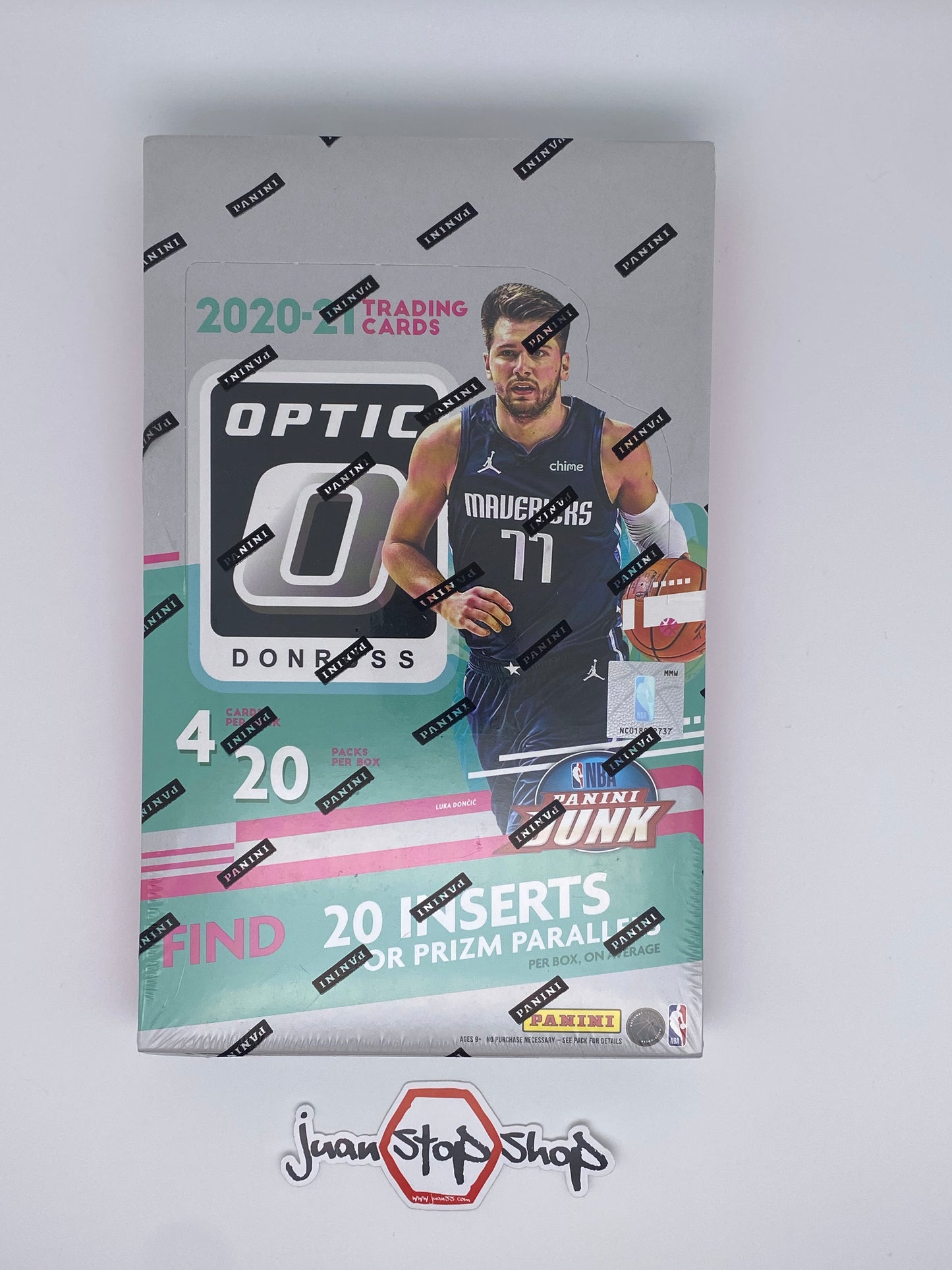 2020/21 Panini Donruss Optic Basketball Retail 20-Pack Box