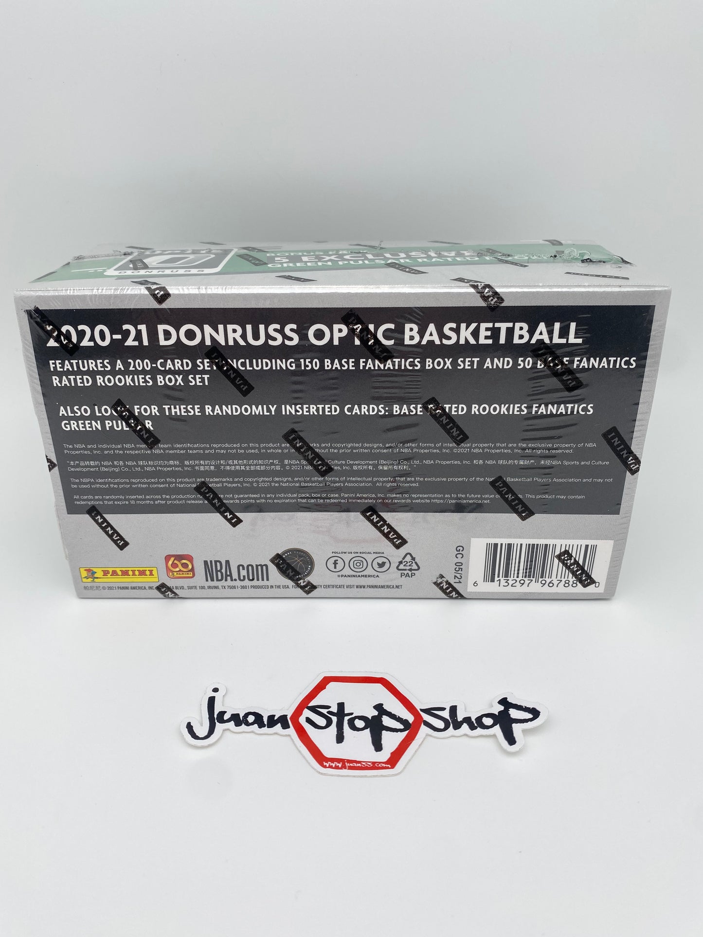 2020/21 Panini Donruss Optic Basketball Factory Set Fanatics Exclusive