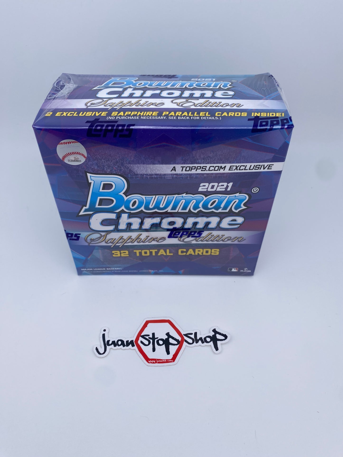 2021 Bowman Chrome Sapphire Edition Baseball Hobby Box