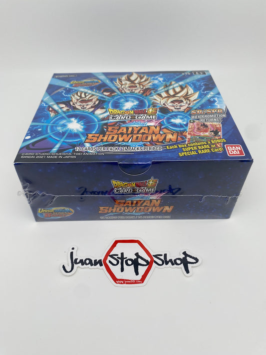 Dragon Ball Super Series 15 Saiyan Showdown NEW Factory Sealed Booster Box