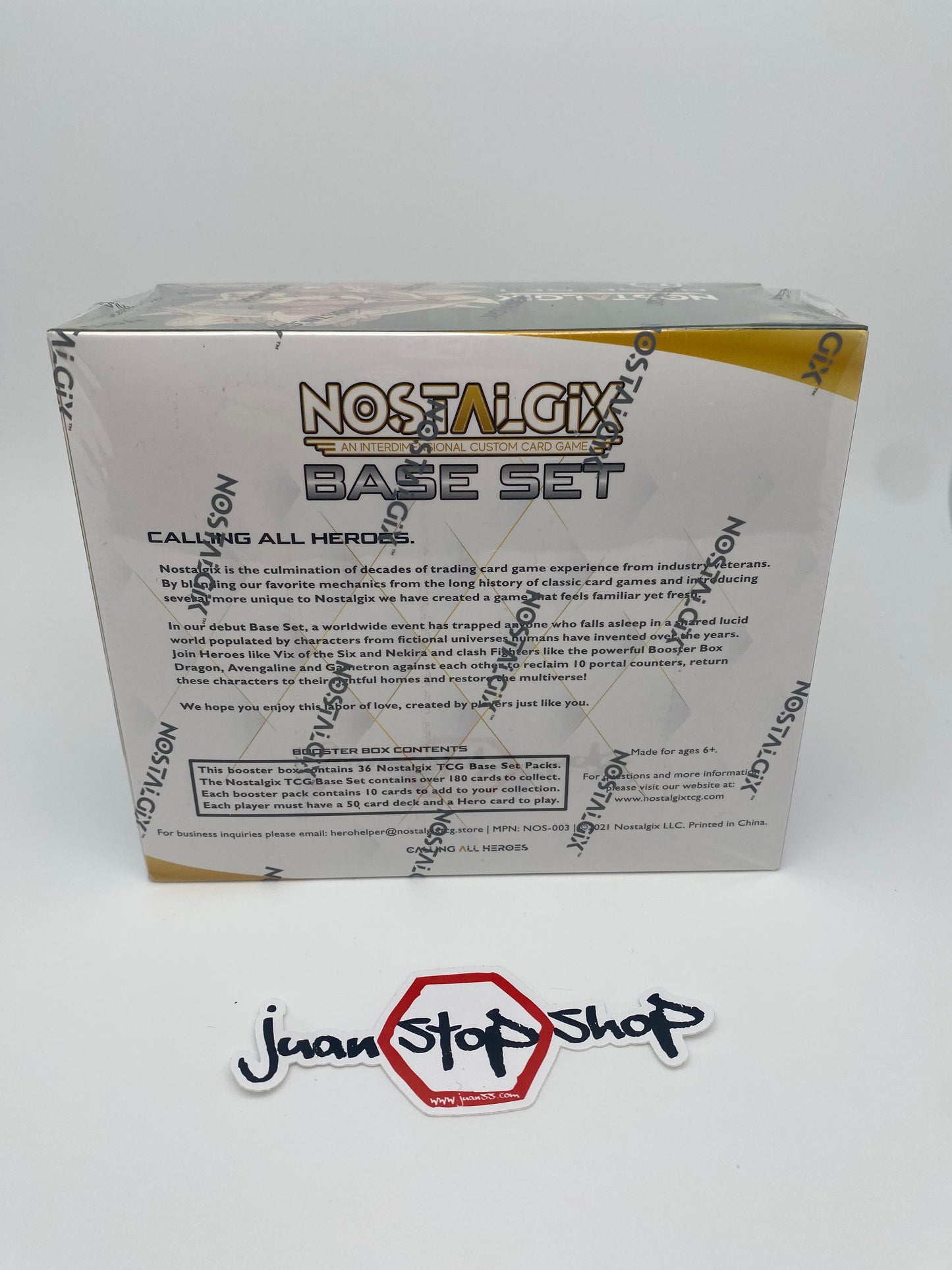 Nostalgix TCG - 1st Edition- KICKSTARTER BOOSTER BOX