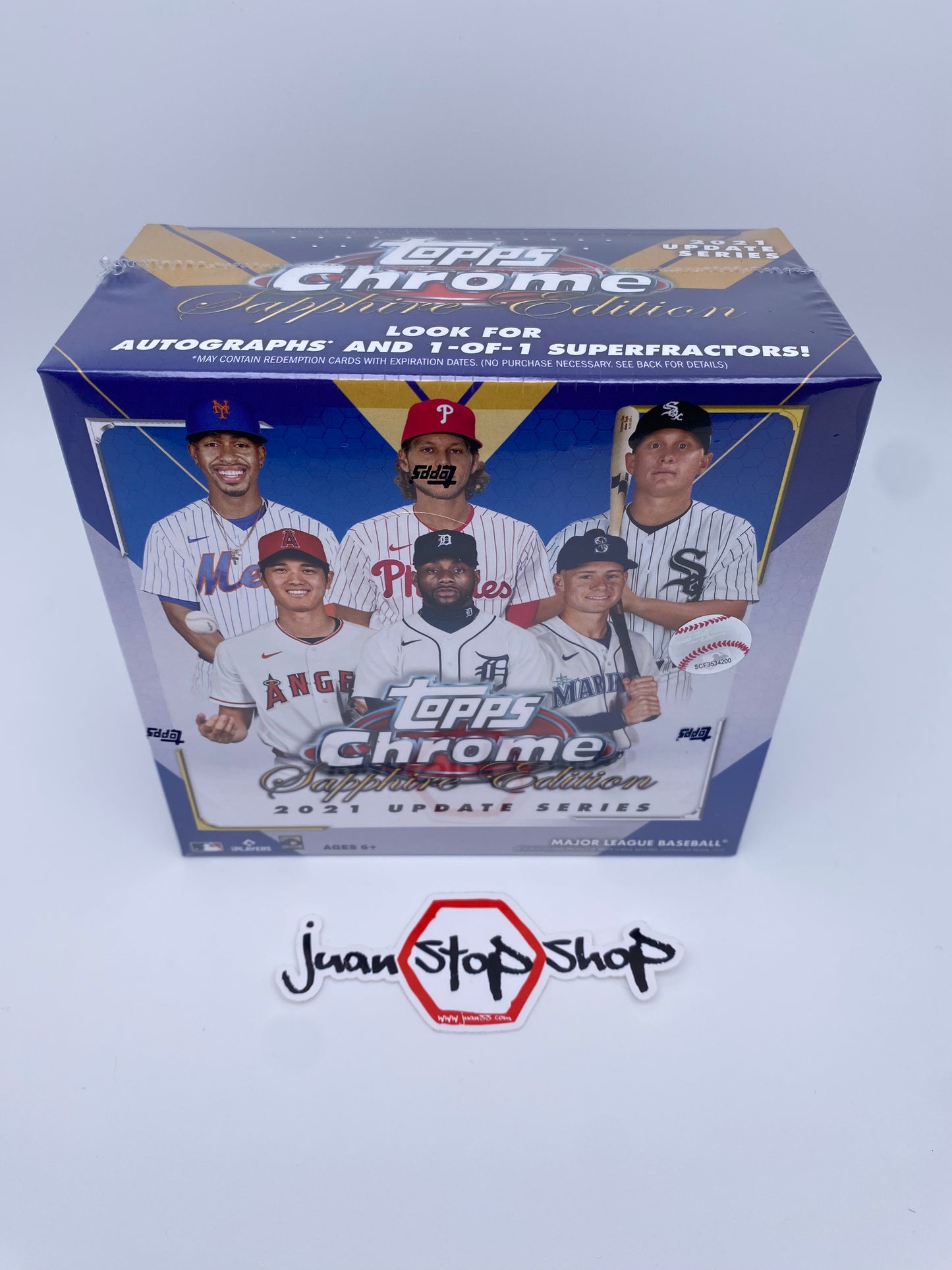 2021 Topps Chrome Update Sapphire Edition Baseball Hobby Box