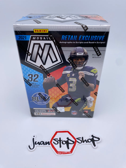 2021 Panini Mosaic NFL Football Blaster Box