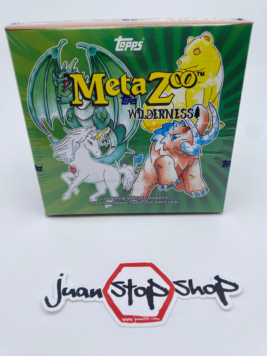 2022 Topps MetaZoo Wilderness Online Exclusive Hobby Box