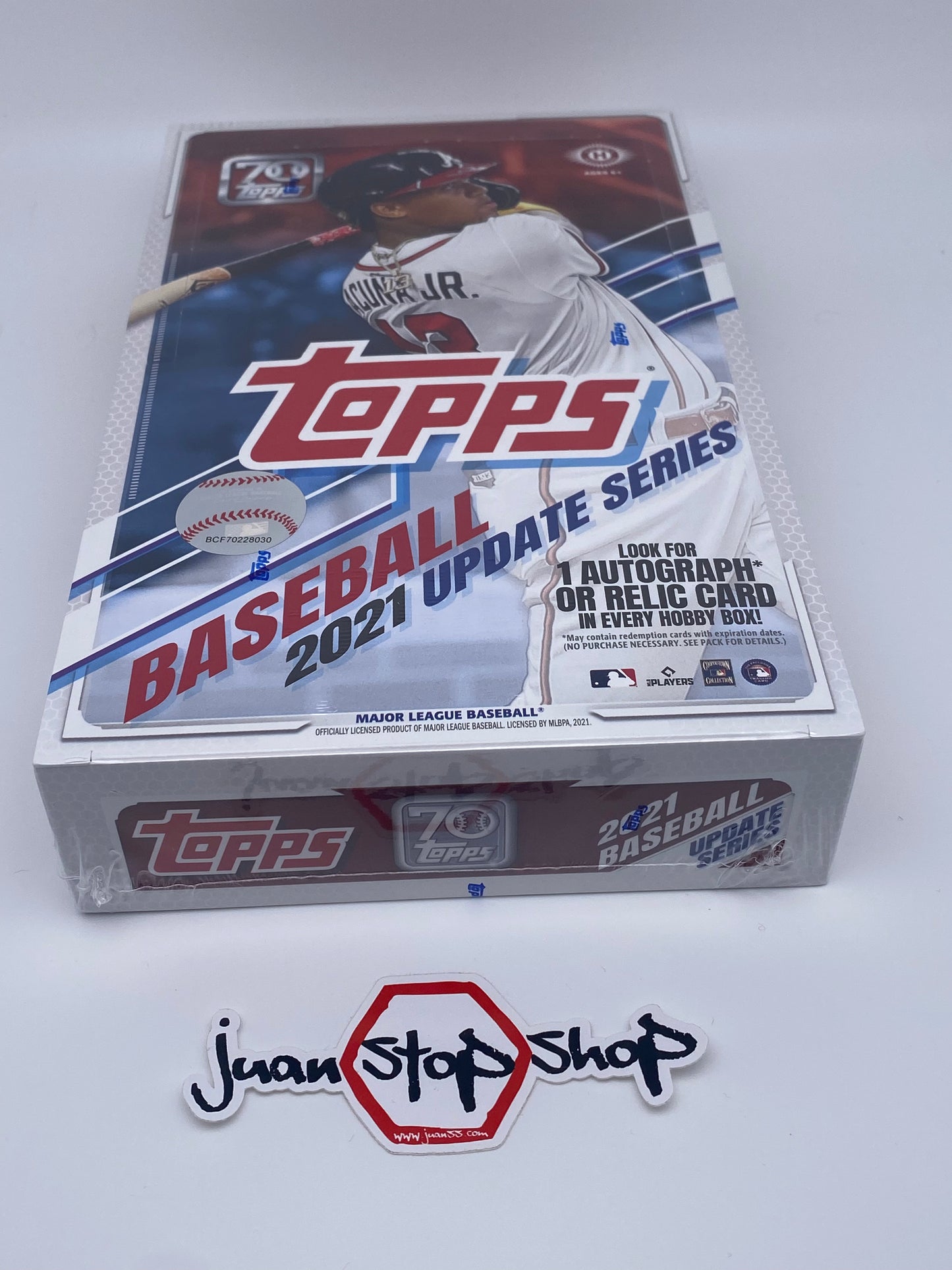 2021 Topps Update Series Baseball Hobby Box