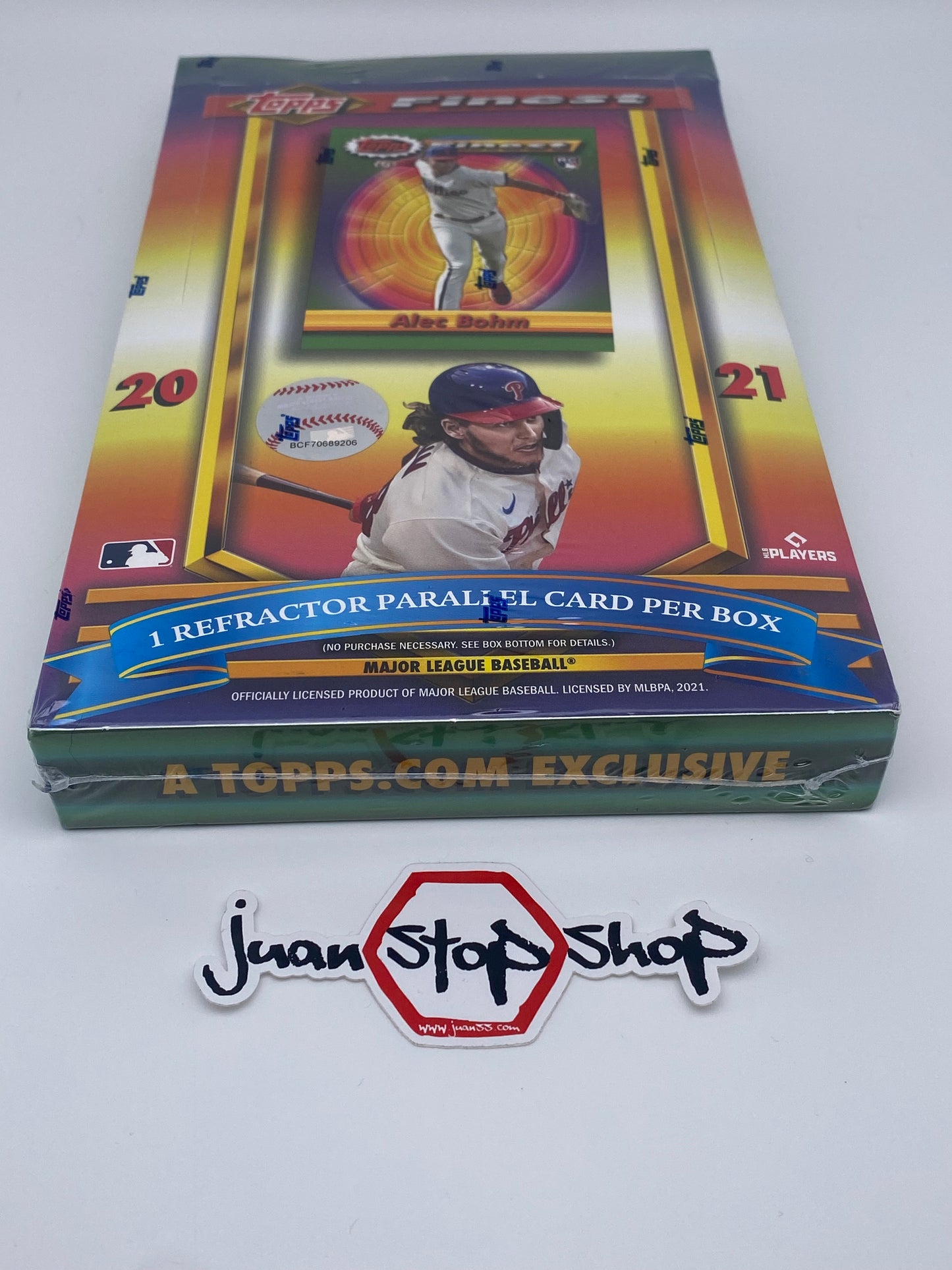 2021 Topps Finest Flashbacks Baseball Hobby Box