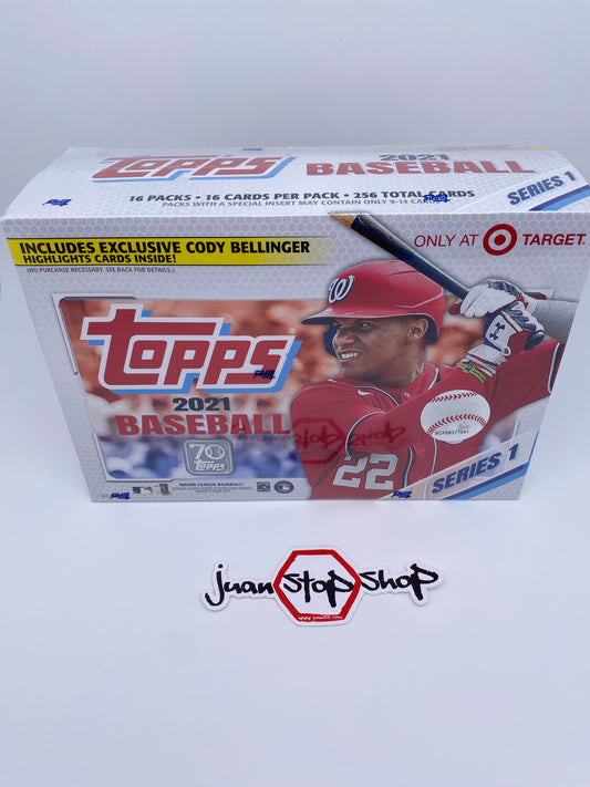 2021 Topps Series 1 Baseball Mega Box