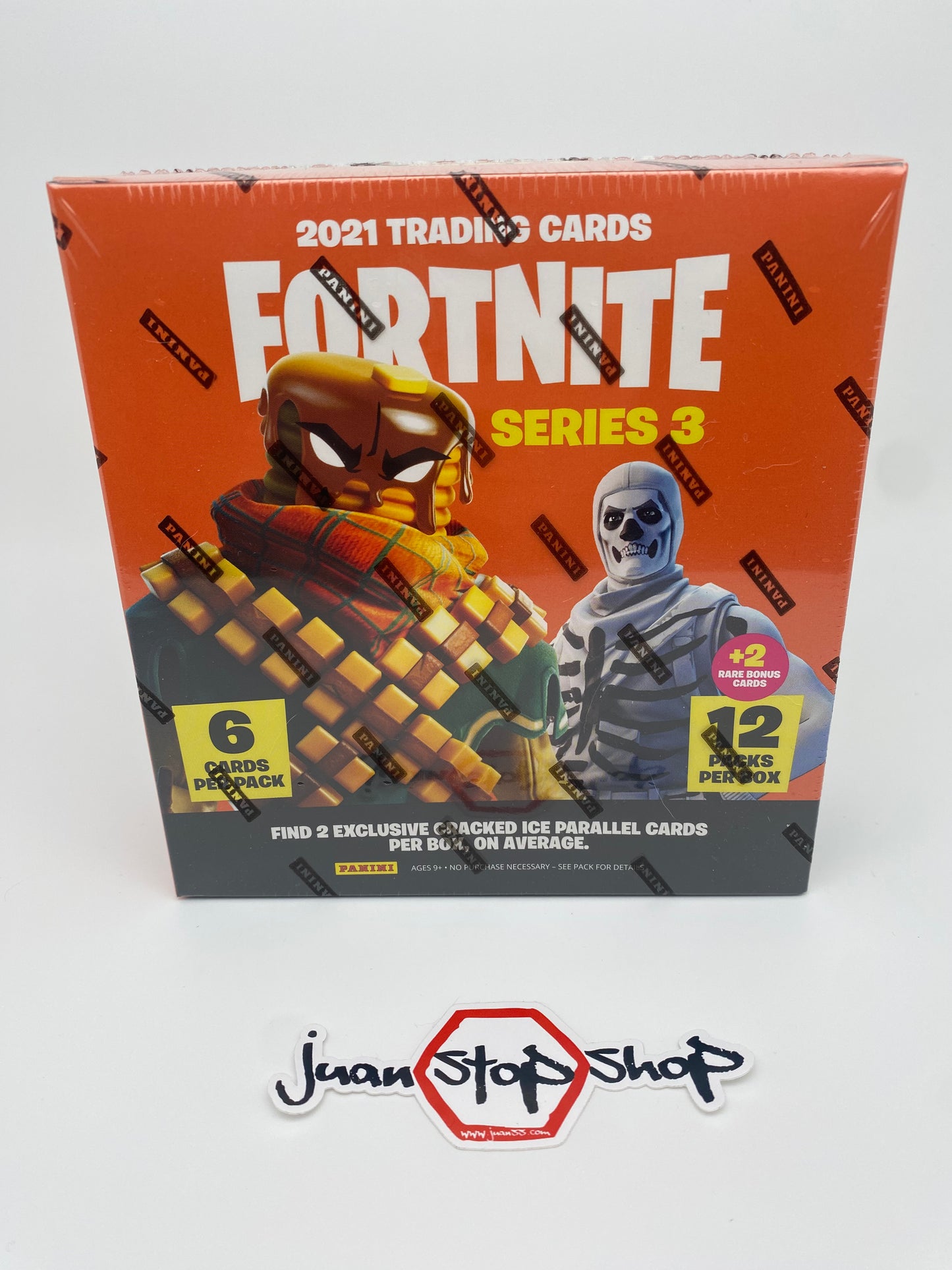 2021 Panini Fortnite Series 3 Mega Box 12-pack Cracked Ice - BRAND NEW SEALED