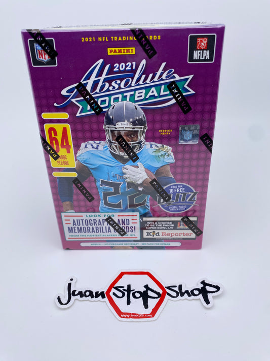 2021 Panini Absolute Football Blaster Box