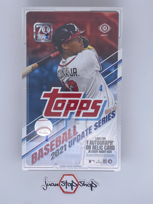 2021 Topps Update Series Baseball Hobby Box