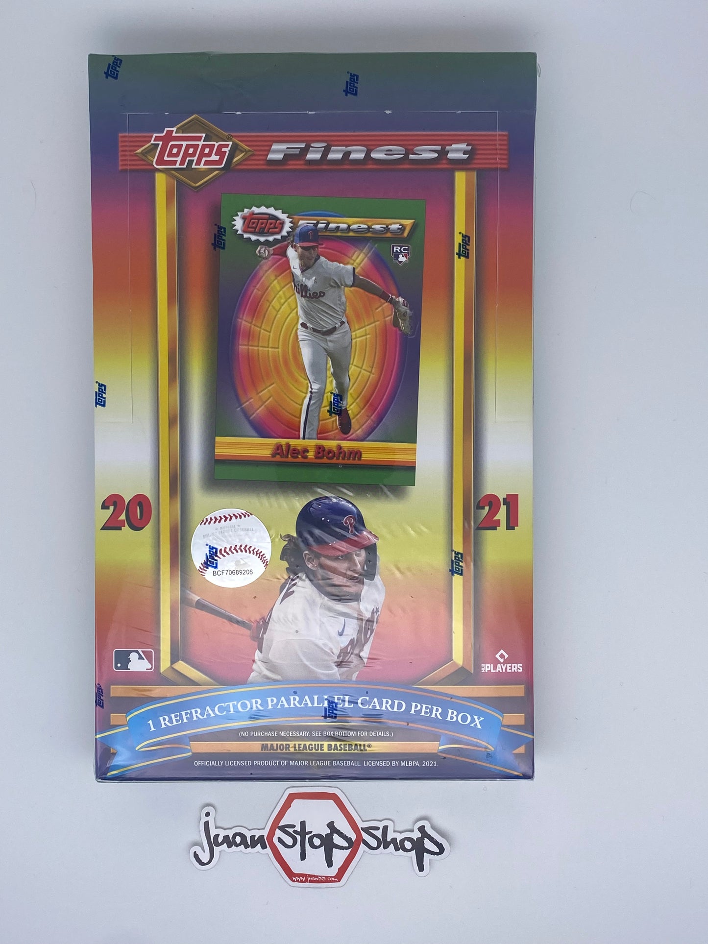 2021 Topps Finest Flashbacks Baseball Hobby Box