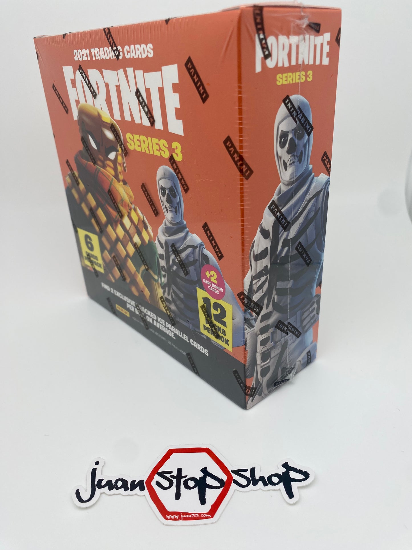 2021 Panini Fortnite Series 3 Mega Box 12-pack Cracked Ice - BRAND NEW SEALED